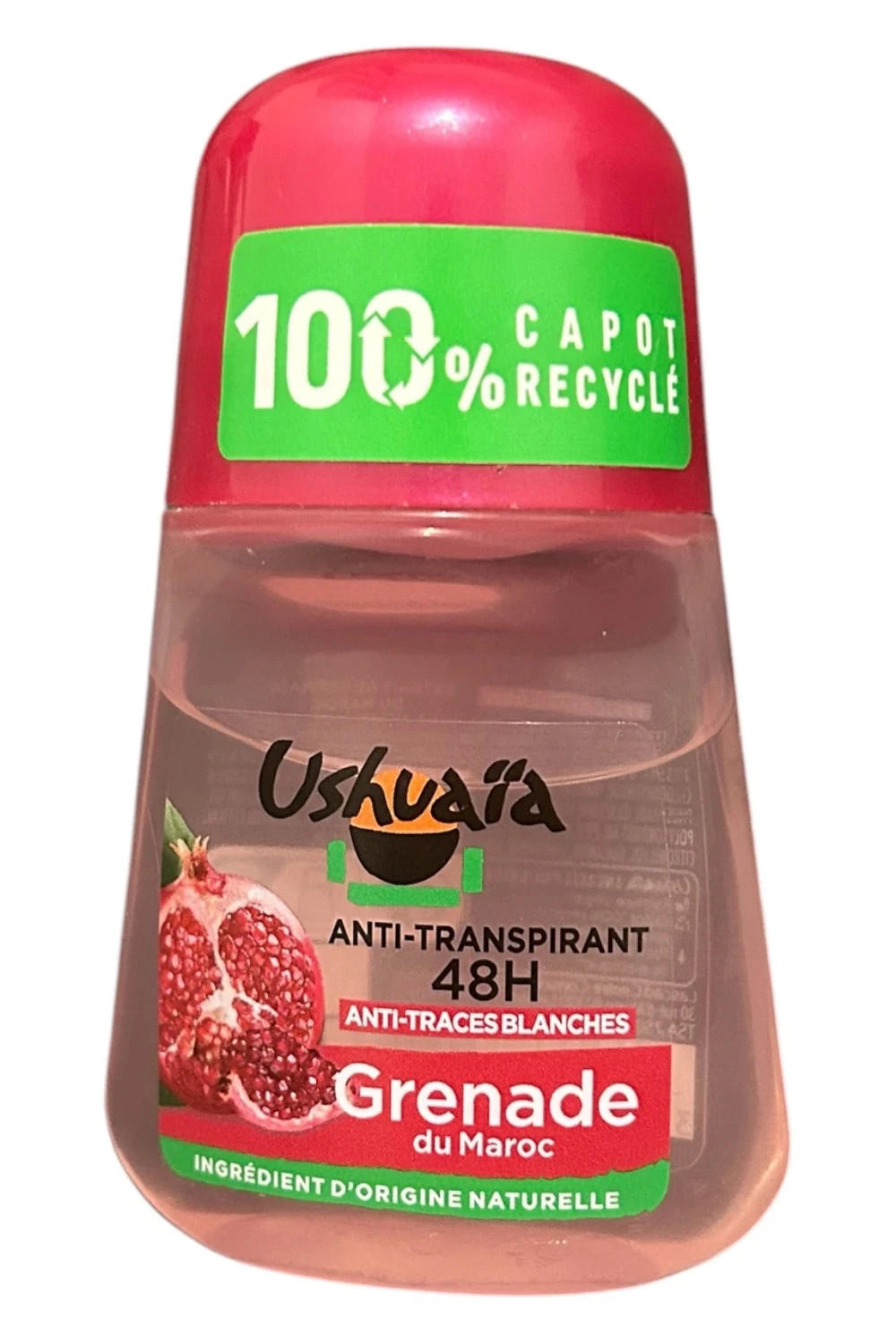 Déodorant ushuaïa saveur grenade du Maroc